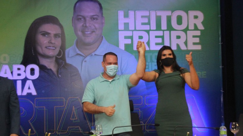 Heitor Freire e Cabo Maria foram candidatos à Prefeitura de Fortaleza em 2020