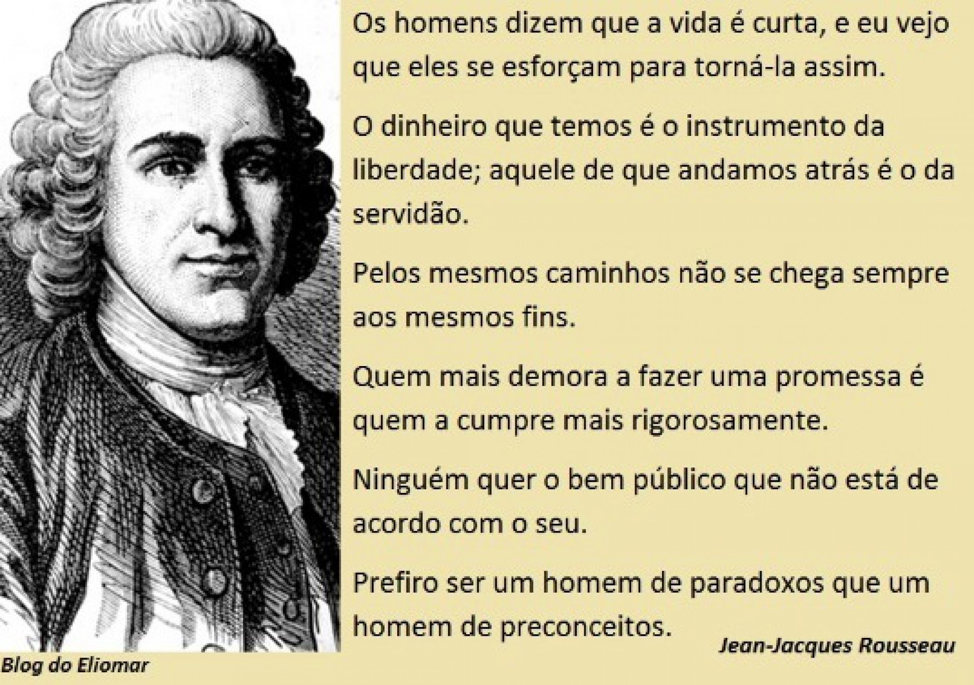 Há 311 anos nascia o filósofo e escritor suíço JeanJacques Rousseau