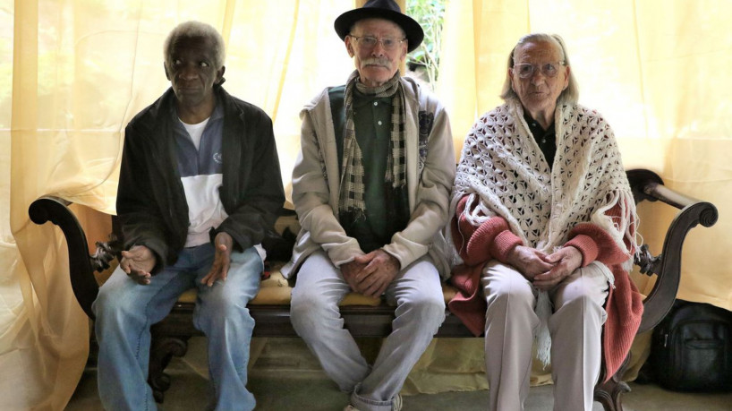 José Rosa Xavier, Sebastião Ferreira da Silva e Almerinda de Jesus Ferreira, moradores mais velhos da comunidade quilombola de Pedra Bonita, no Alto da Boa Vista, região norte do Rio. Censo demográfico do IBGE(Instituto Brasileiro de Geografia e Estatística) identifica pela primeira vez a população e o território das comunidades quilombolas no Brasil.