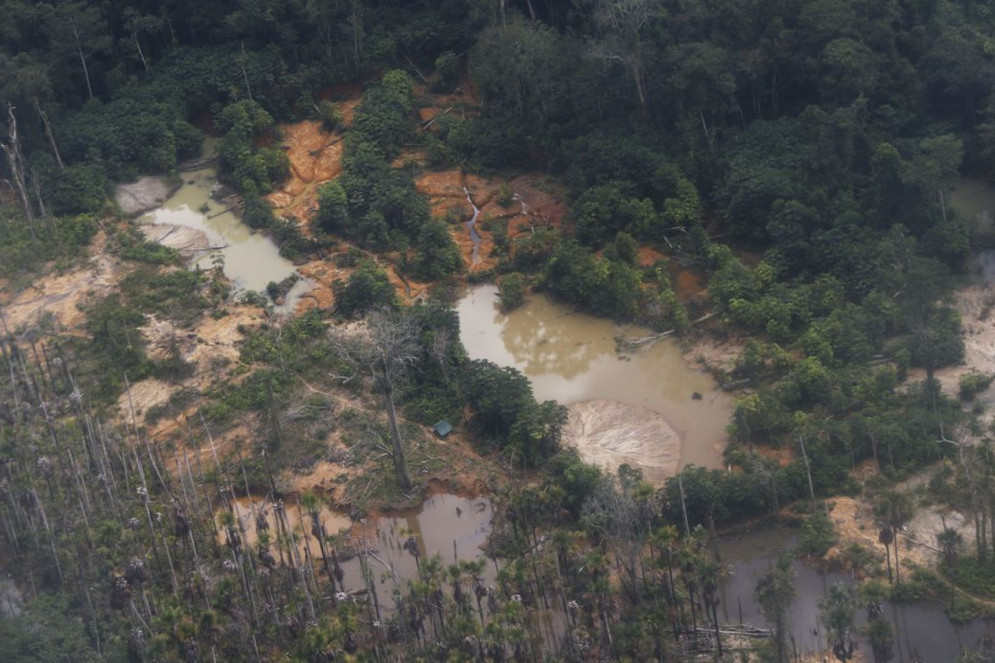 Garimpo ilegal na Amazônia é um dos objetos de pesquisa do professor(Foto: )
