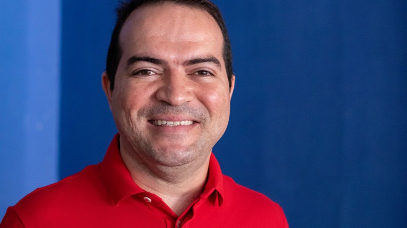 FORTALEZA, CEARÁ, BRASIL, 06-07-2023: Presidente do Fortaleza Esporte Clube, Marcelo Paz em entrevista na Rádio O Povo. (Foto: Samuel Setubal)