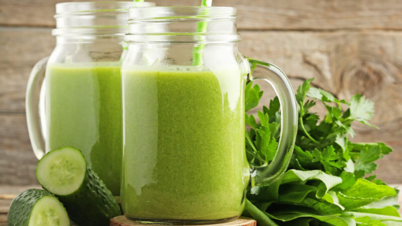 Suco verde (Imagem:5 second Studio | Shutterstock)
