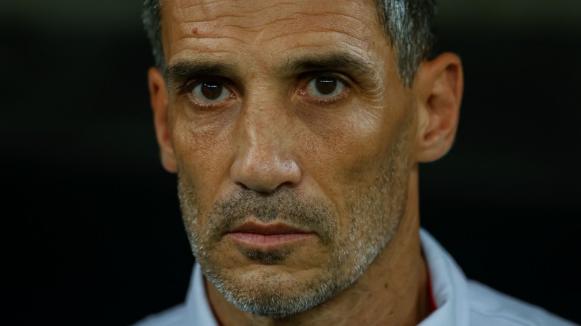 FORTALEZA-CE, BRASIL, 09-07-2023: Juan Pablo Vojvoda. Fortaleza x Athletico Pr. Arena Castelão. Campeonato Brasileiro serie A.  (Foto: Aurelio Alves/O Povo)
