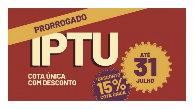 Com o novo calendário, moradores de Caucaia podem pagar IPTU em cota única com desconto até 31 de julho; prazo para pagamento parcelado também mudou