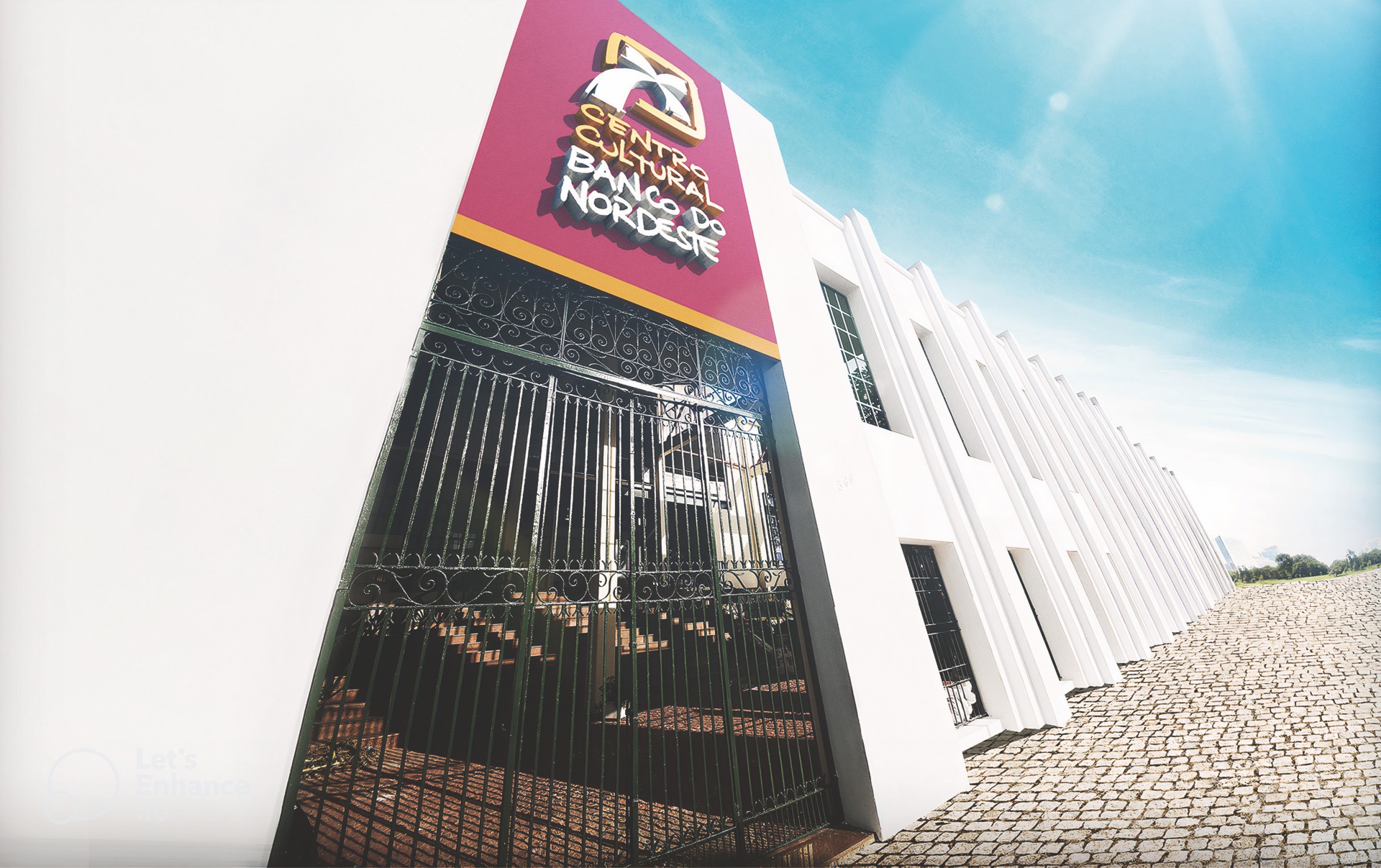 Fachada do Centro Cultural Banco do Nordeste Fortaleza (Foto: Divulgação)