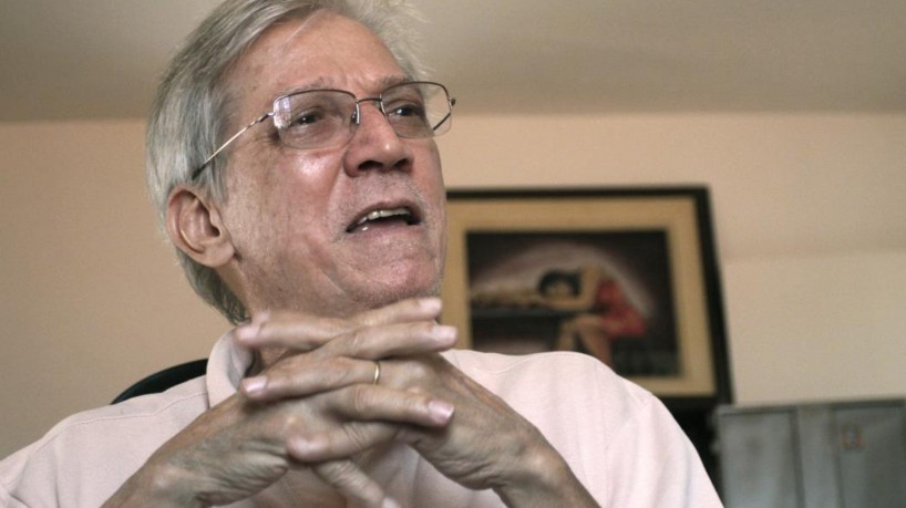 O jornalista e teatrólogo Oswald Barroso faleceu em março 