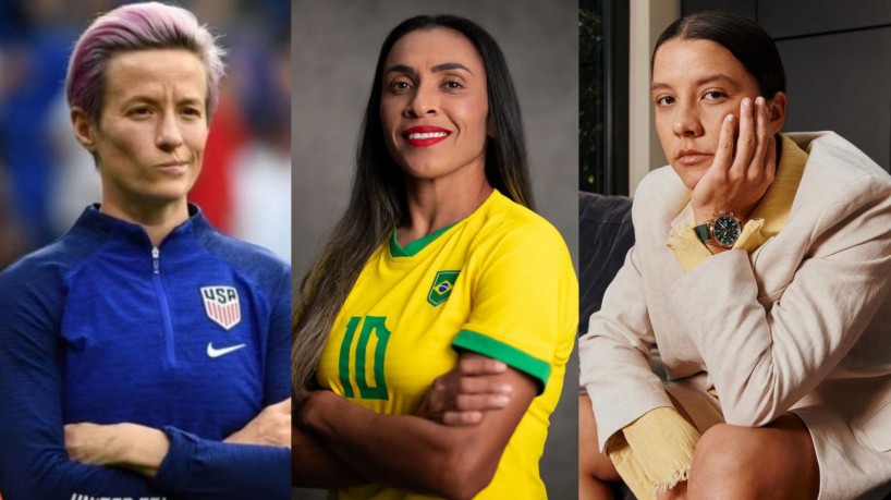 Conheça as maiores jogadoras de futebol feminino