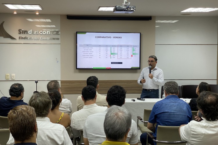 Dados sobre o setor imobiliário foram apresentados pela Comissão de Pesquisas do Sinduscon-CE