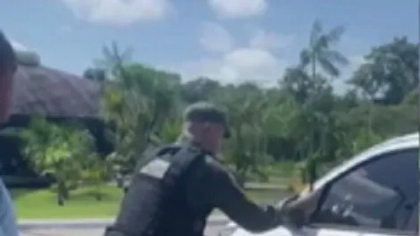Um bebê de um ano foi resgatado após ficar preso em um carro em Belém, no Pará 