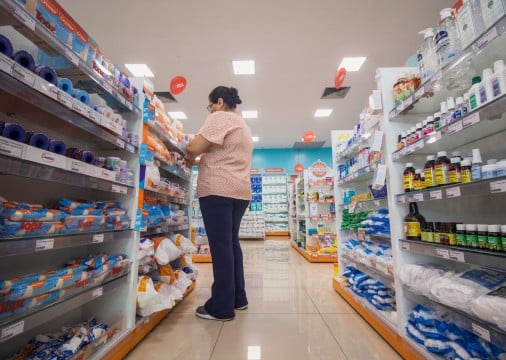 A venda de artigos farmac&ecirc;uticos e de perfumaria foi a que mais cresceu no ano
