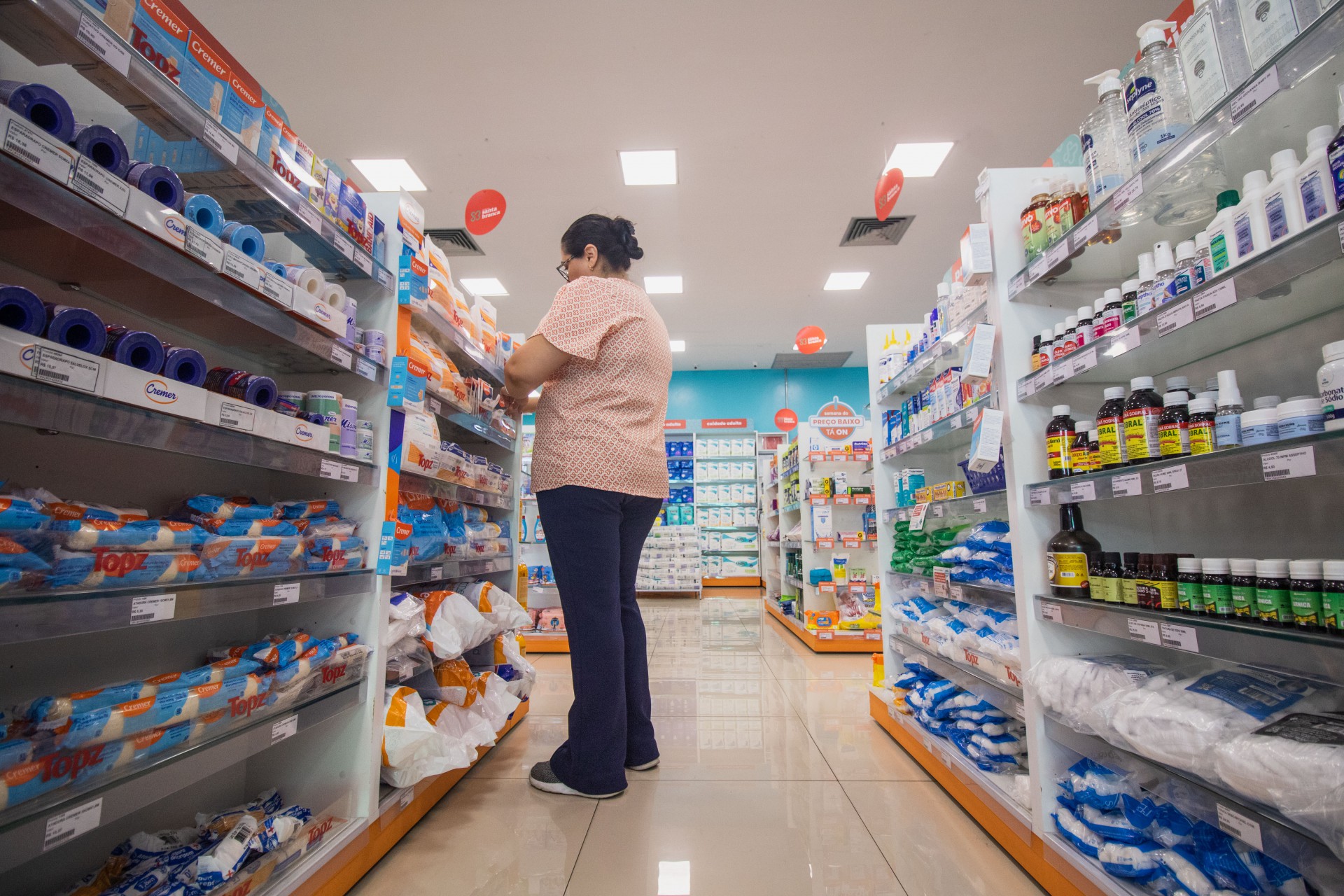 ￼A venda de artigos farmacêuticos e de perfumaria foi a que mais cresceu no ano (Foto: FERNANDA BARROS)