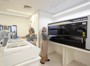 A internalização e a automatização dos processos são os principais diferenciais do novo laboratório 