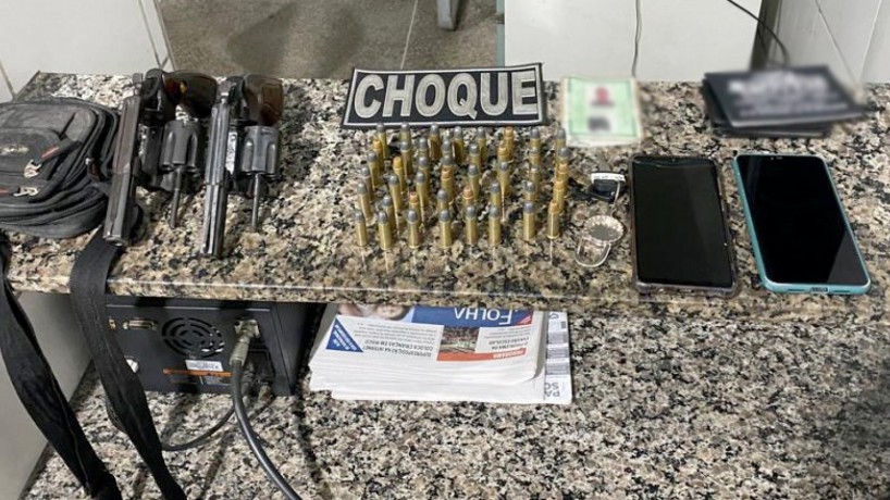 Os três homens foram encontrados após denúncia feita à Polícia Militar