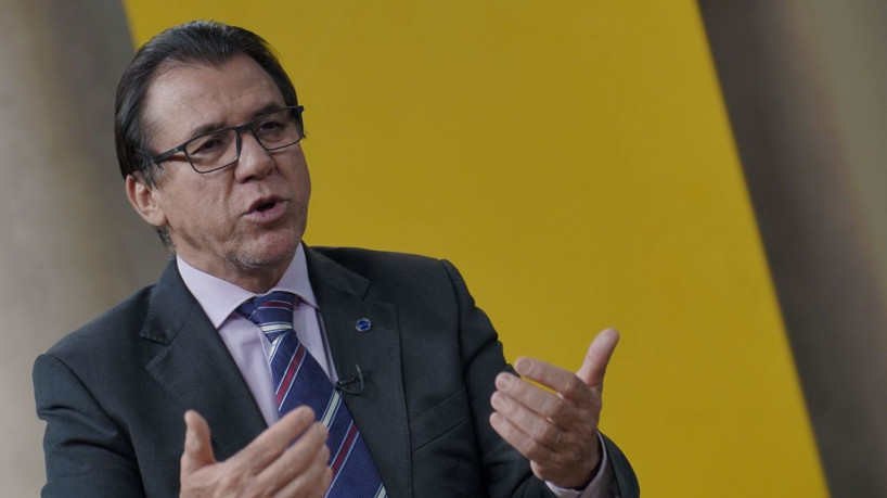 Brasília (DF), 24/08/2023, O ministro do Trabalho, Luiz Marinho, é entrevistado no programa Brasil em dia, nos estúdios da EBC.  Foto: Rafa Neddermeyer/Agência Brasil