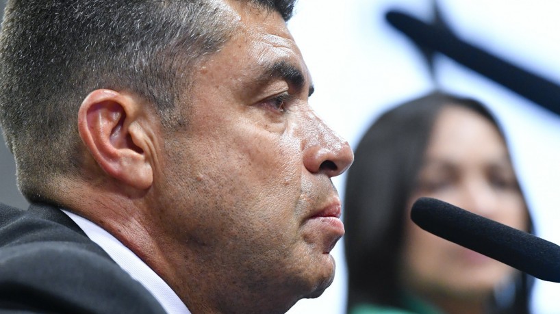 Sargento do Exército Luis Marcos dos Reis, que integrou equipe de ajudantes de ordens de Bolsonaro, em depoimento à CPMI dos atos golpistas de 8 de janeiro

