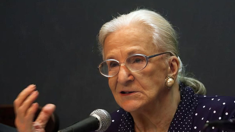 Na foto a crítica teatral Bárbara Heliodora. Foto: Vanor Correia/Gov. RJ