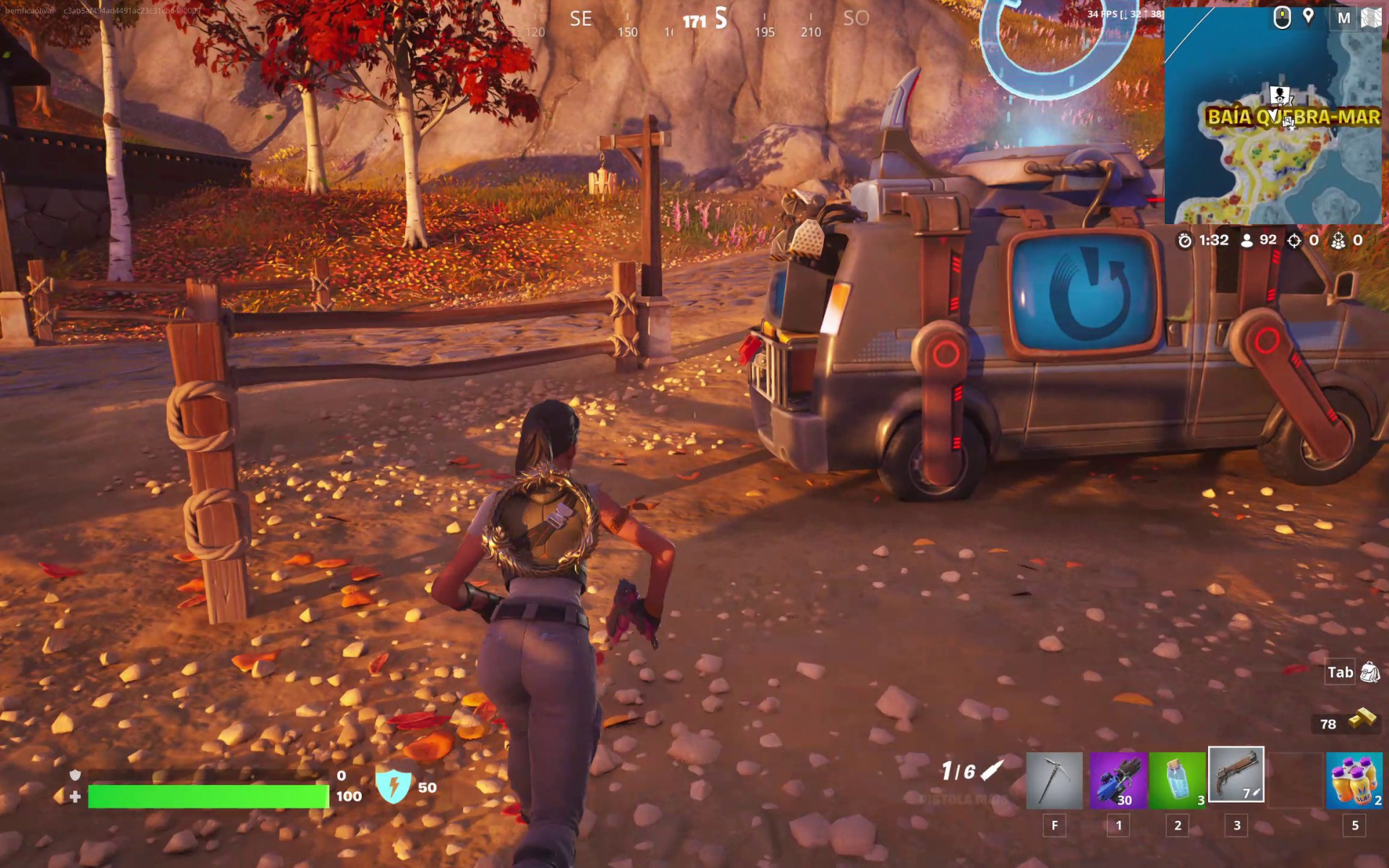 Desempenho do Samsung Galaxy Book3 Ultra no Fortnite