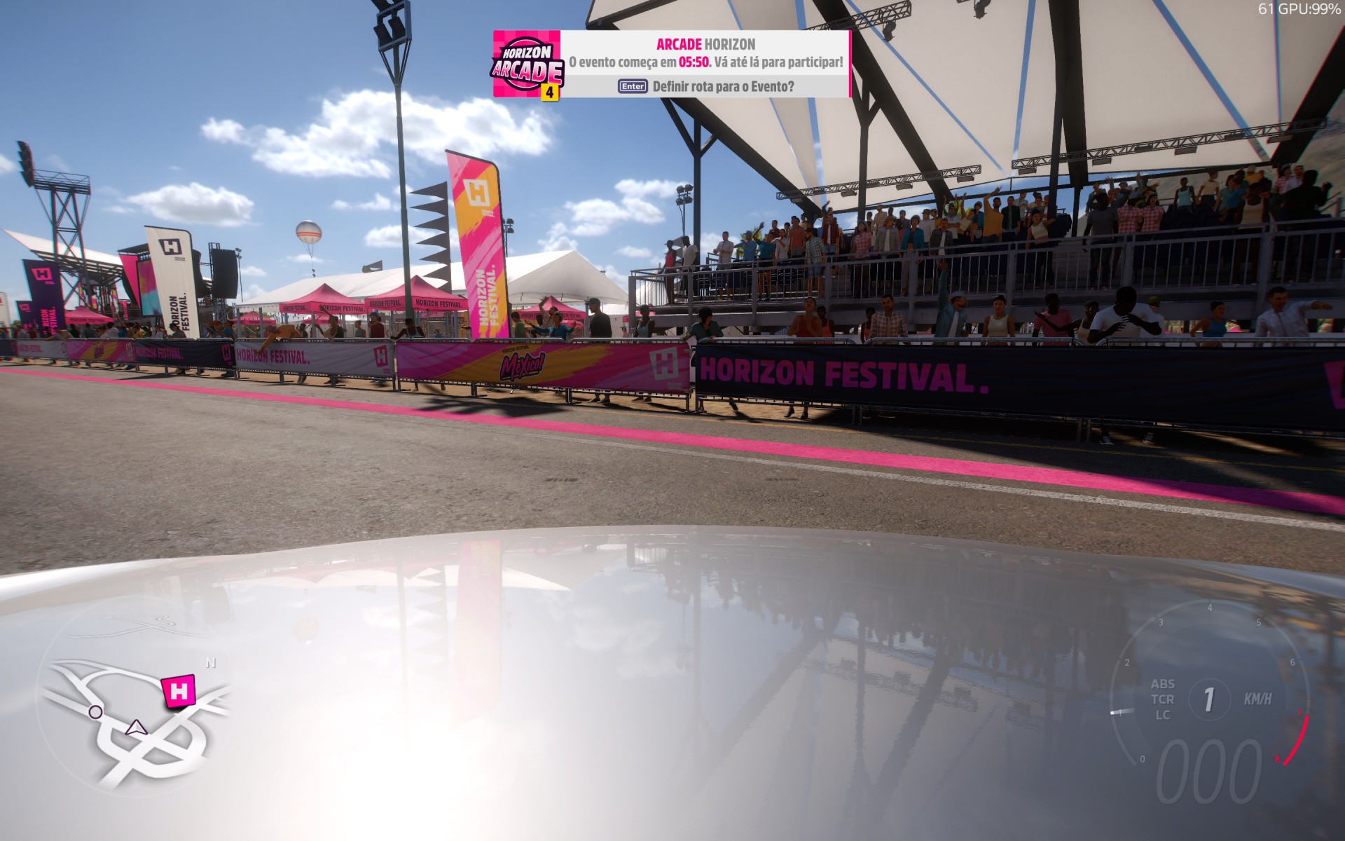 Desempenho do Samsung Galaxy Book3 Ultra no Forza Horizon 5