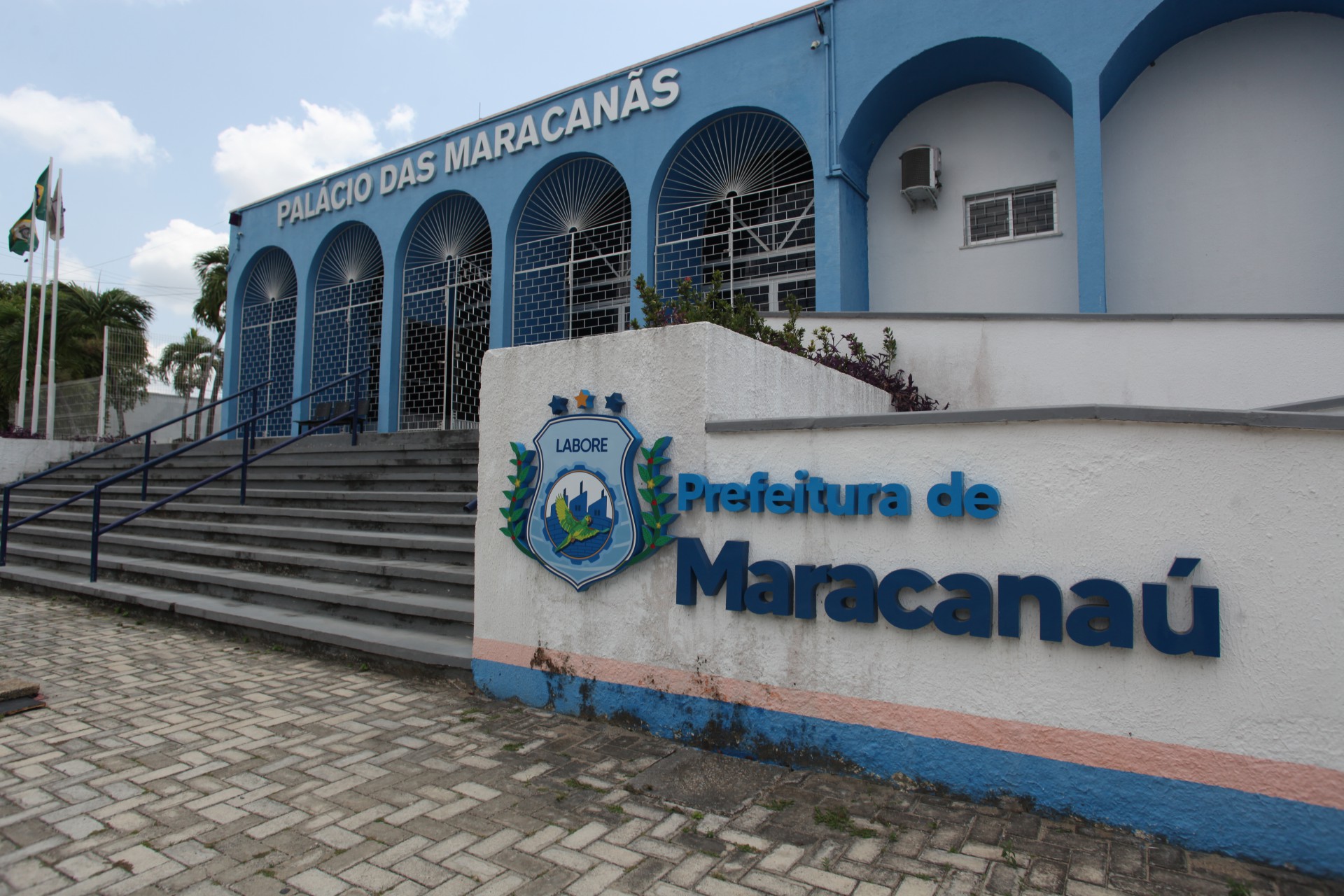 ￼PALÁCIO das Maracanãs, sede da Prefeitura de Maracanaú (Foto: FÁBIO LIMA)