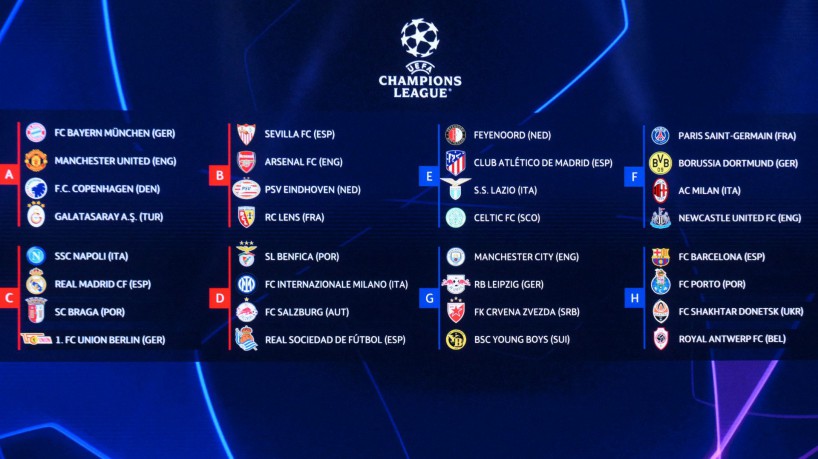 Champions League 2023/24: os jogos da terceira rodada - Champions League -  Br - Futboo.com
