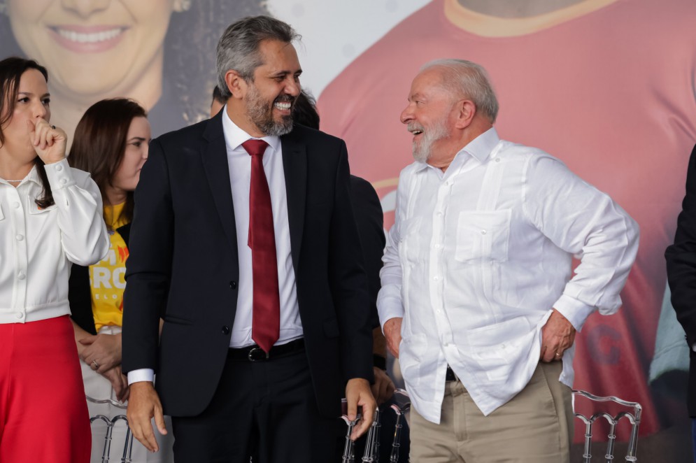 Lula e Elmano de Freitas (PT)