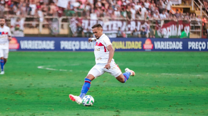Bruno Pacheco, do Fortaleza, em partida contra o Fluminense, pela Série A 2023