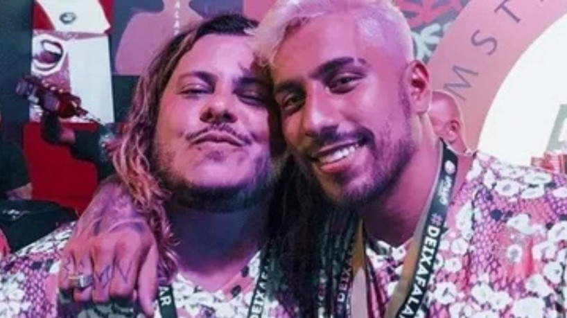 Marcus Majella e Guilherme Castro viram assunto na web 