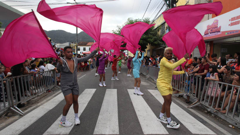 MARANGUAPE, CEARÁ, BRASIL, 07.09.2023: Desfile de sete de setembro na Major.