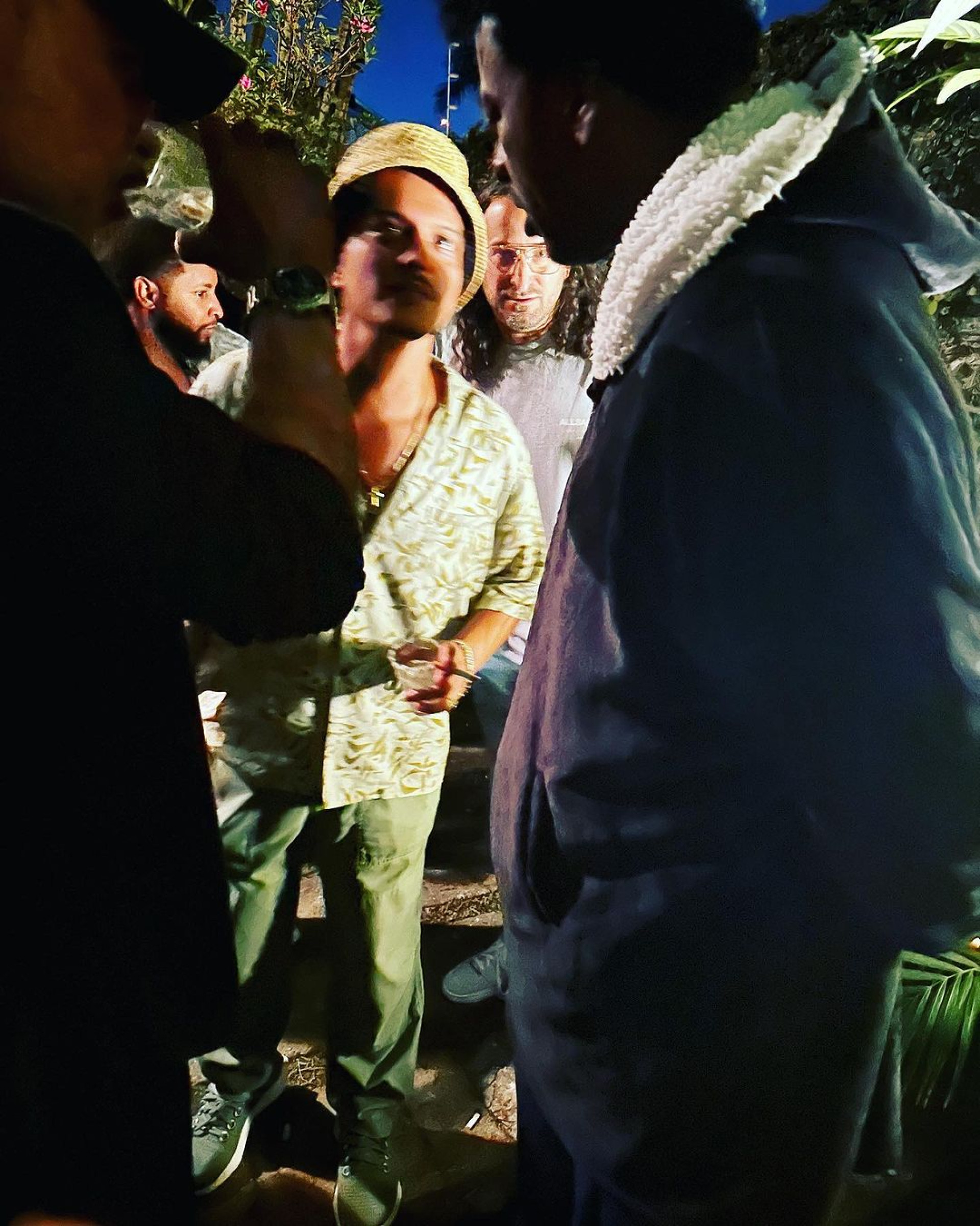 Bruno Mars e Seu Jorge se encontram no The Town após 10 anos