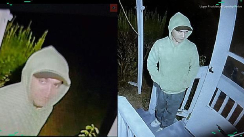 Danilo foi visto sem barba e usando moletom em câmera de segurança nos EUA