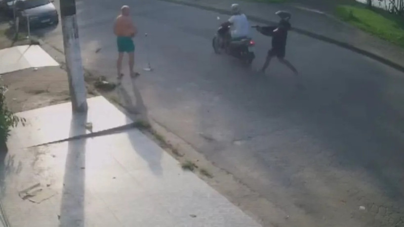 PM aposentada estava varrendo a calçada quando foi assassinado em São Paulo