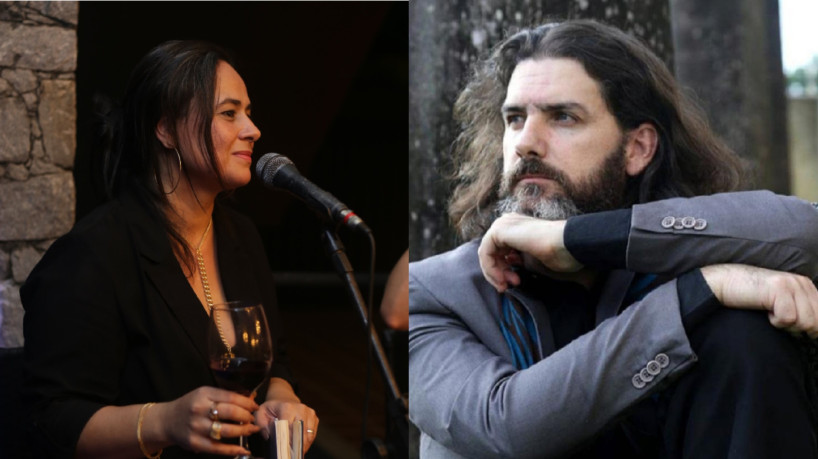 Poetisa Alana G. Alencar e filósofo Júlio Soares são organizadores do livro 