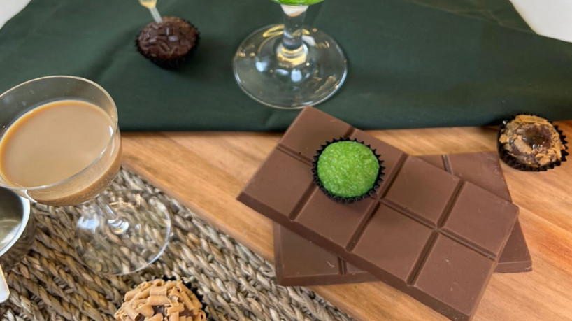Brigadeiro de caipirinha (Imagem: Reprodução Digital | Ateliê Lu Chocolates)