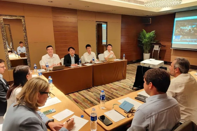 Comitiva do governo do Estado do Ceará em visita a Leoking Environmental Group