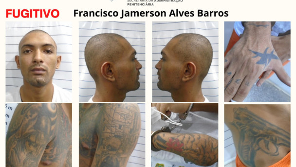 Um dos fugitivos é apontado pela função de "matador" em uma organização criminosa que atua em Caucaia 