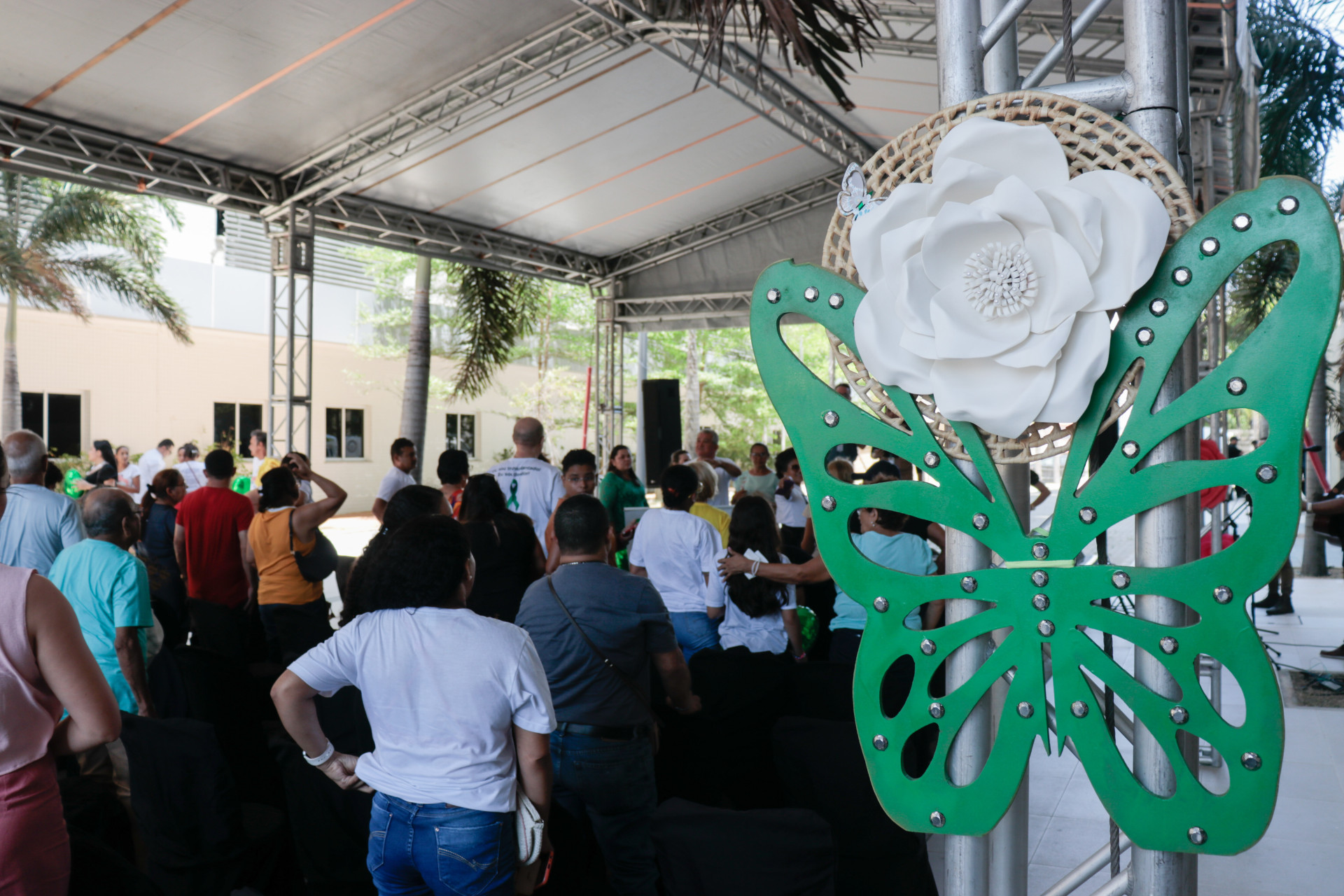 FORTALEZA, CEARÁ, BRASIL, 20-09-2023: O Instituto Dr. José Frota (IJF) realiza, o 11º Encontro das Famílias Doadoras do IJF, reunindo parentes de pacientes que autorizaram a doação de órgãos. (Foto: Samuel Setubal)