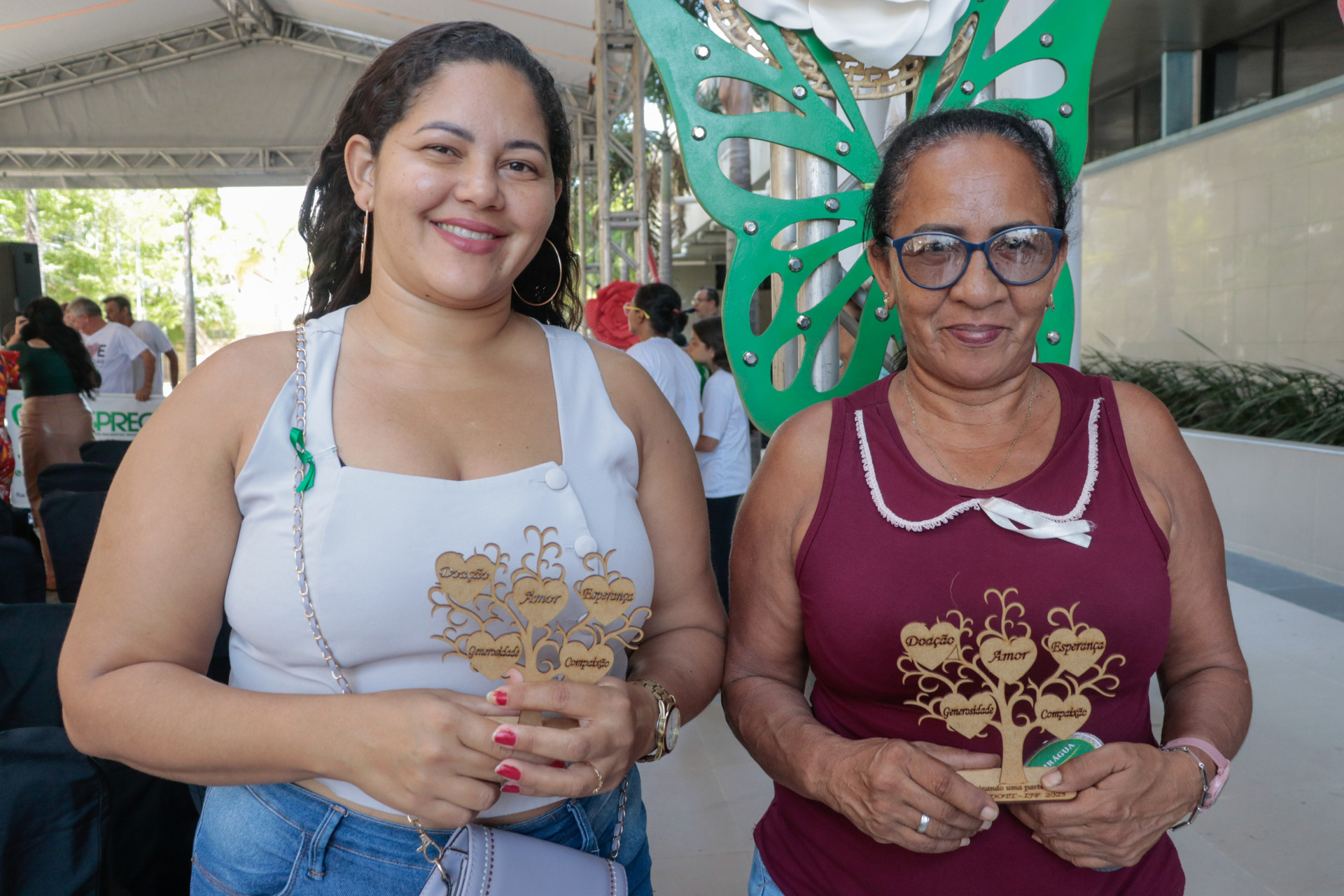 FORTALEZA, CEARÁ, BRASIL, 20-09-2023: O Instituto Dr. José Frota (IJF) realiza, o 11º Encontro das Famílias Doadoras do IJF, reunindo parentes de pacientes que autorizaram a doação de órgãos. (Foto: Samuel Setubal)