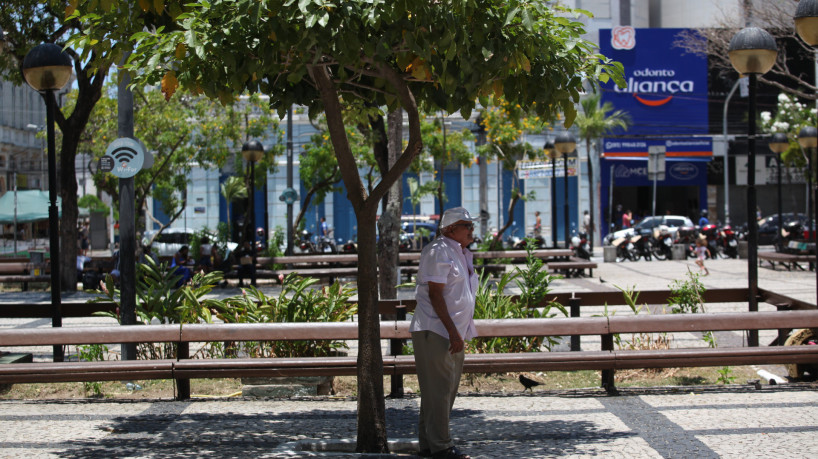 Foto de apoio ilustrativo: mínimas devem variar entre 16°C e 20°C