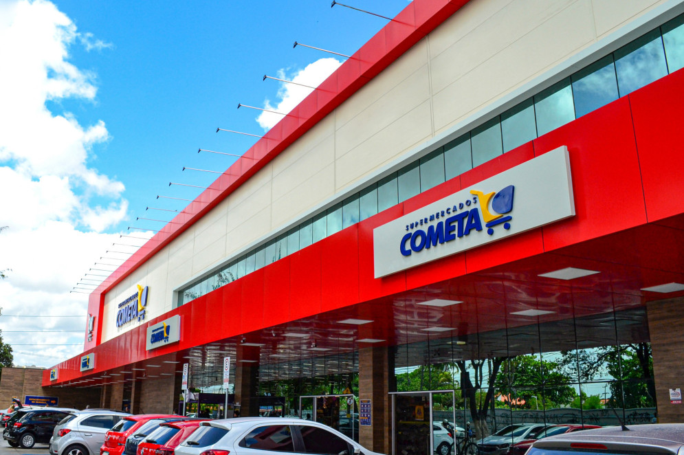 Supermercado Cometa venceu nas pesquisas com as classes A/B e também na população geral(Foto: Gerliano Farias / Comunicação Cometa)