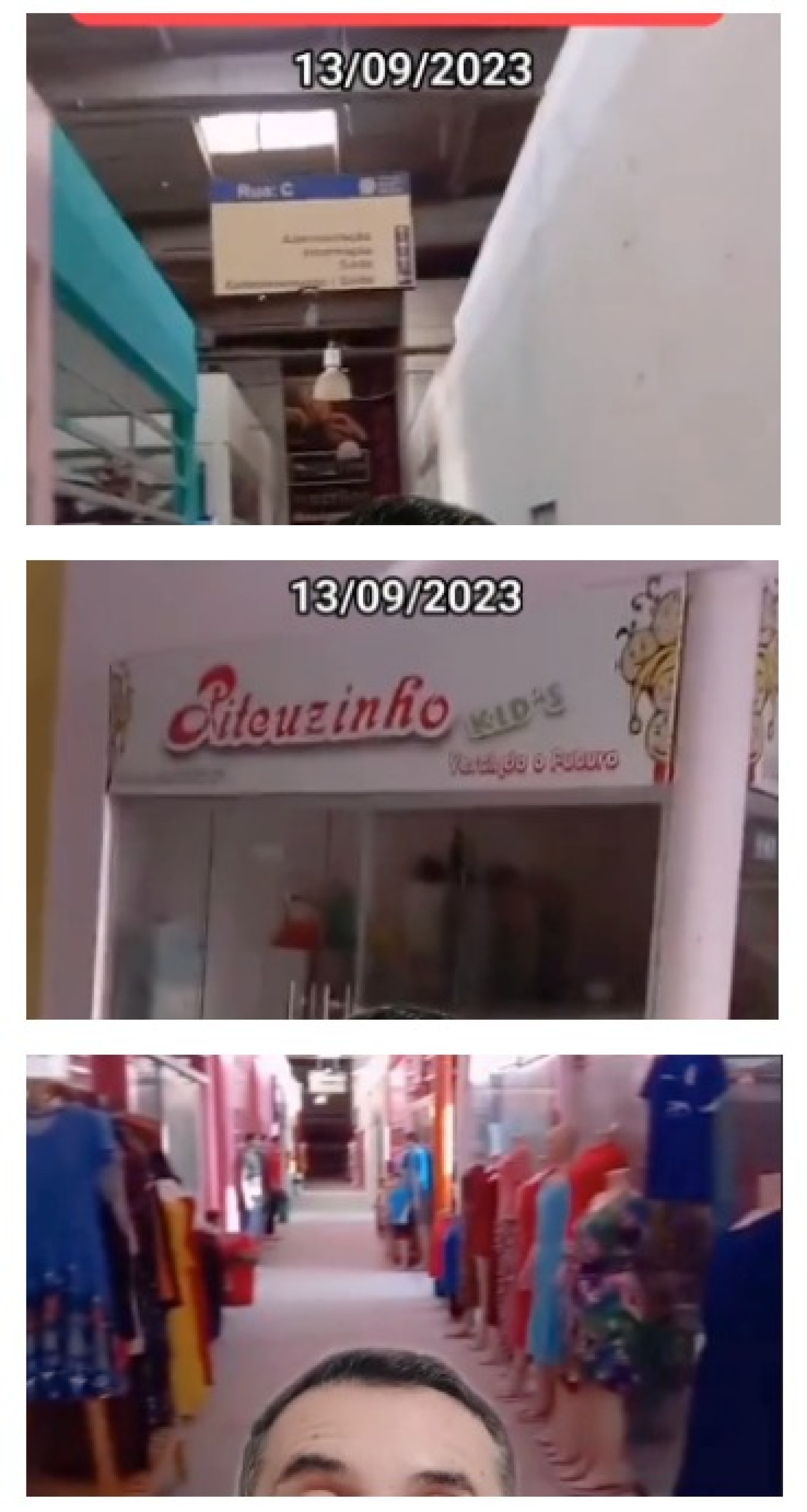 Imagens das redes sociais da empresa mostram a similaridade com o local que aparece no v&iacute;deo