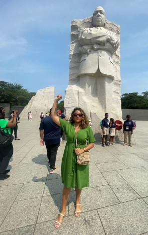 Izabel Accioly participa do Internacional Visitors Leadership Program, nos EUA(Foto: Arquivo pessoal)