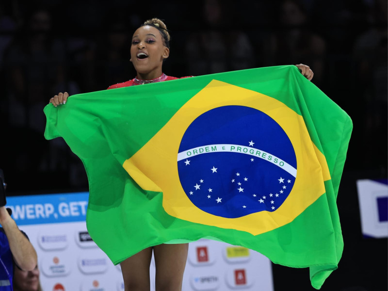 Vitória negra no Mundial de Ginástica Artística 2023