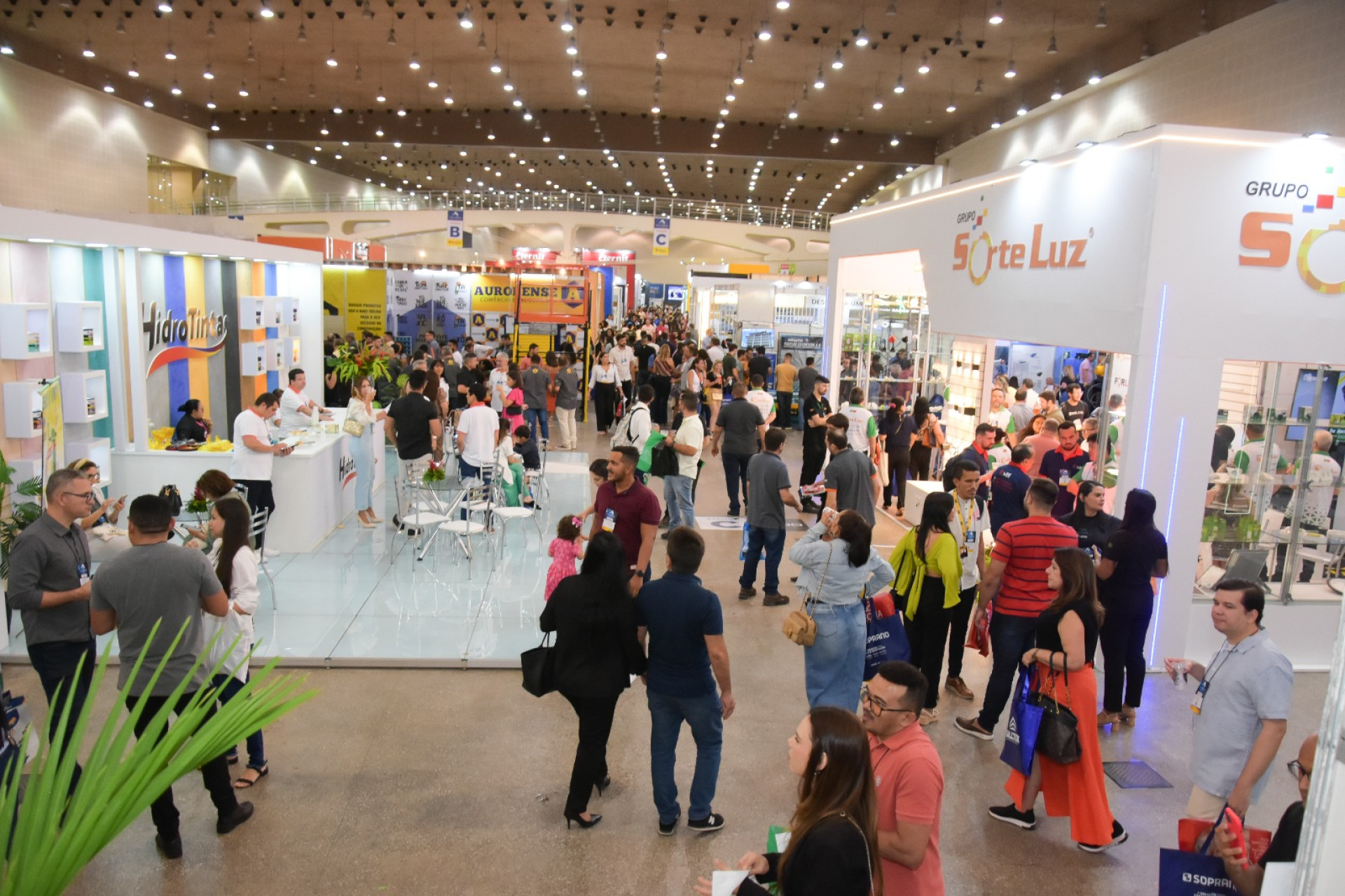 Evento Expoconstruir 2023 foi realizado entre 4 e 7 de outubro no Centro de Eventos (Foto: Divulgação/Engaja Comunicação )