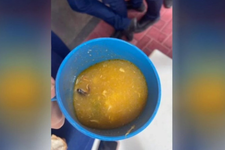 Estudantes de uma escola profissionalizante encontraram rã em merenda em Maranguape, Região Metropolitana de Fortaleza 