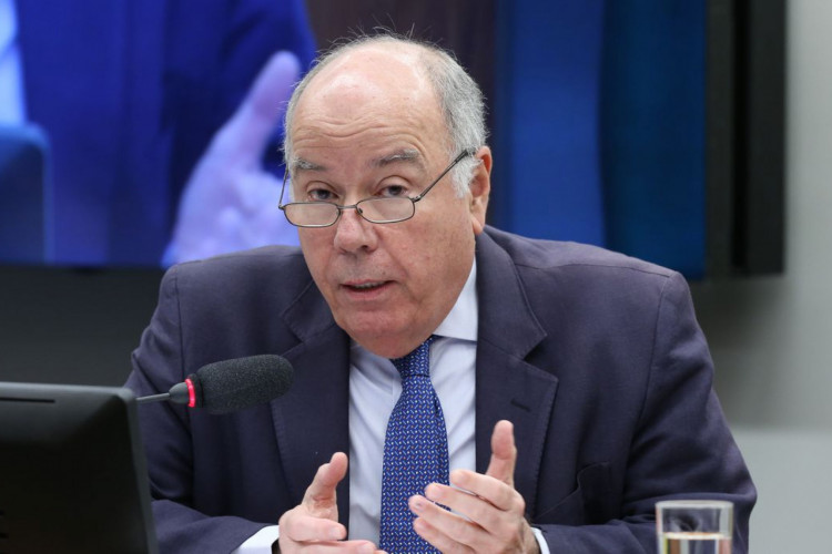 Brasília (DF) 24/05/2023 Ministro das Relações Exteriores, Mauro Vieira, participa de reunião da Comissão de Relações Exteriores e de Defesa Nacional da Câmara. Foto Lula Marques/ Agência Brasil.