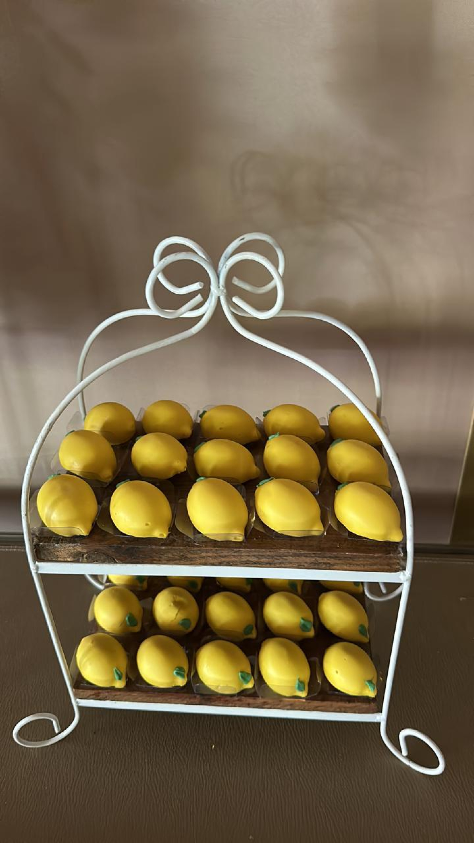 Entremet de mini limão siciliano