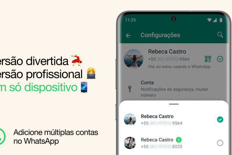 Saiba como realizar a configuração de contas simultâneas no WhatsApp