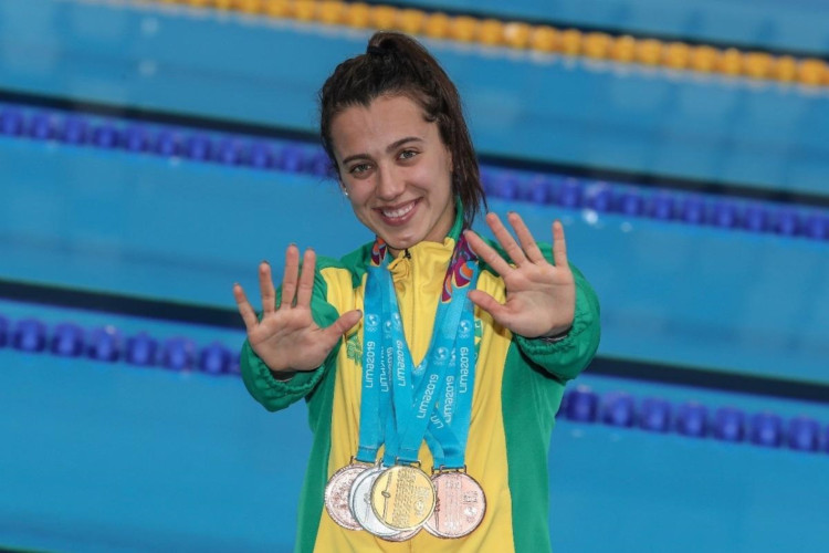 Com 10 medalhas, Larissa Oliveira mantém o recorde de mulher brasileira com mais conquistas durante os jogos Pan-Americanos