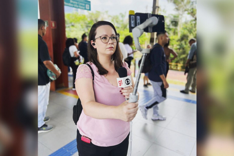 Após o crime, a Polícia Militar foi acionada e orientou a repórter a fazer um Boletim de Ocorrência