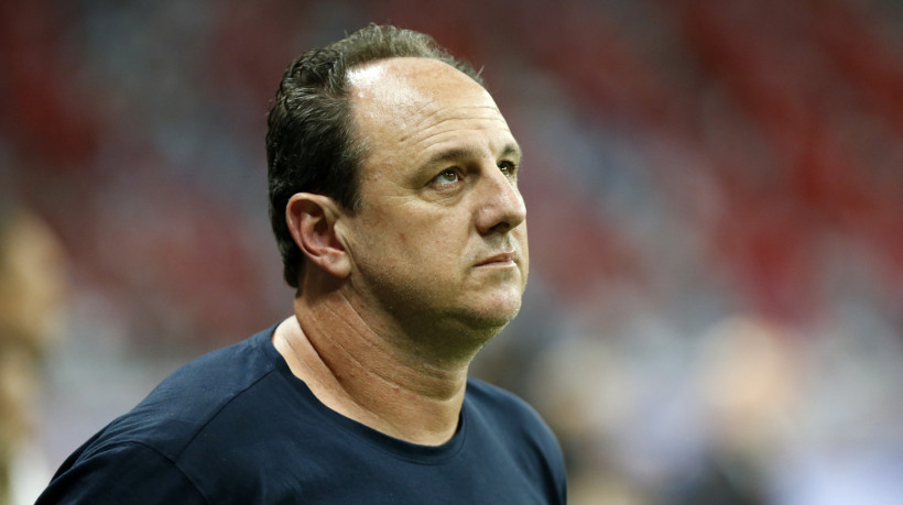 Técnico Rogério Ceni no jogo Bahia x Fortaleza, na Fonte Nova, pelo Campeonato Brasileiro Série A 2023